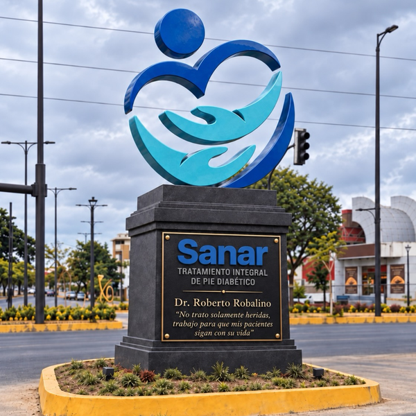 Monumento SANAR - Dr. Roberto Robalino